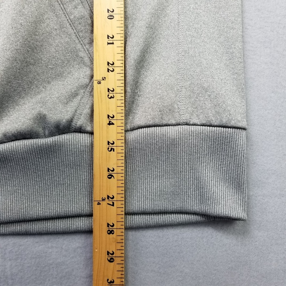 Nike Hoodie Womens Size XL Full Zip Just Do It Spell Out Jacket Fleece Swoosh - Picture 5 of 10